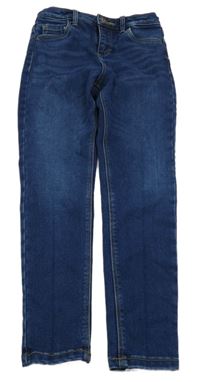 Tmavomodré teplákové rifle C&A