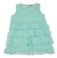 Světlemodré šifonové vrstvené šaty Y.F.K.