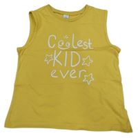 Žltý top s nápisom LC Waikiki