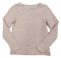 Svetloružové tričko H&M