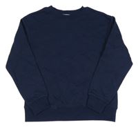 Tmavomodrá mikina H&M