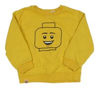 Žlutá oersize mikina Lego H&M