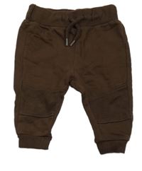 Tmavohnědé tepláky C&A