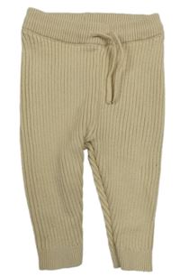 Světlebéžové žebrované kamaše George