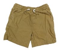 Hnědé plátěné kraťasy Matalan