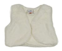 Smetanové kožešinové podšité bolérko Topolino