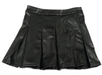 Čierna koženková sukňa St. Bernard