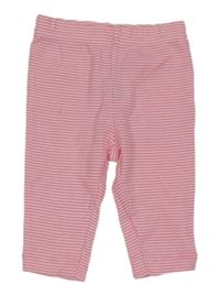 Ružovo-biele pruhované tepláky carter's