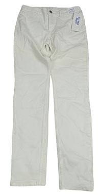 Bílé skinny fit rifle H&M