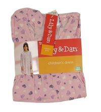 Ružové ľahké šaty so srdiečkami Lily & Dan