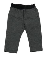 Tmavosivé melírované trblietavé tregíny