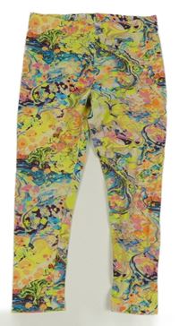 Farebné vzorované legíny Next