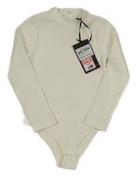 Nové - Smetanové žebrované body se stojáčkem Firetrap