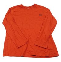 Červené triko s kapsou s nápisem C&A