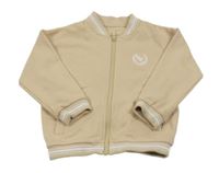 Svetlohnedá prepínaci mikina s výšivkou Matalan