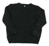 Čierny vlnený sveter M&S