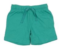 Modrozelené bavlnené kraťasy H&M