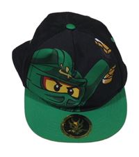 Černo-zelená kšiltovka s Lego Ninjago H&M
