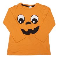 Oranžové triko s dýní H&M
