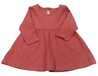 Staroružové rebrované šaty Primark