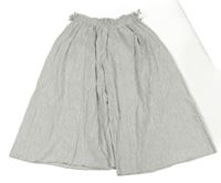 Šedé melírované culottes kalhoty kids