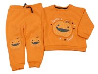 2 set - oranžová mikina s dýní + tepláky Primark