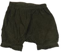 Tmavohnedé menšestrové kraťasy Miniclub