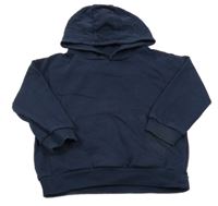 Tmavomodrá mikina s kapucňou F&F