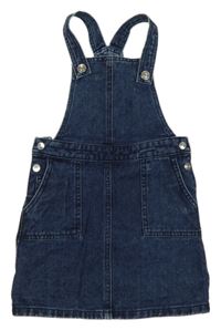 Tmavomodré rifľové na traké šaty Matalan