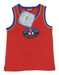 Nové - červené tielko so Spidermanem