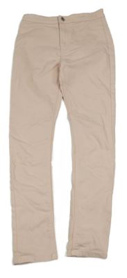 Svetloružové skinny rifle H&M