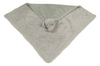 Šedá chlupatá deka se slonem Jojo Maman Bébé