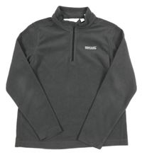 Antracitová fleecová funkčná mikina s logom Regatta