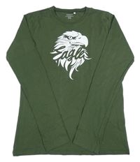 Khaki triko s orlem Name it