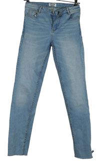 Dámské světlemodré skinny rifle Zara