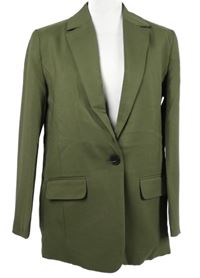 Dámský khaki blejzr Primark 