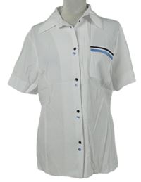 Dámska biela blúzka s pruhmi Gigi