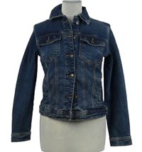 Dámská tmavomodrá riflová bunda Dunnes 