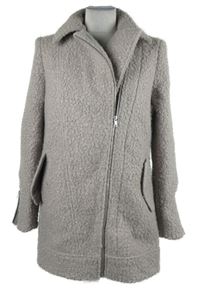 Dámský starorůžový vlněný buklé kabát MissGuided 