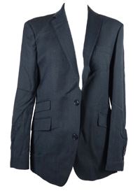 Pánské tmavomodré vlněné sako Cerimonia 