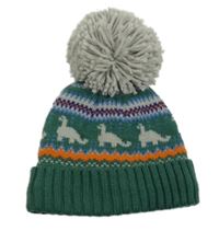 Zeleno-farebná čapica s dinosaurami a vzorom George vel.98-116
