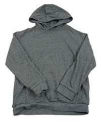 Sivá melírovaná mikina s kapucňou M&S