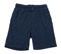 Tmavomodré teplákové kraťasy Pep&Co