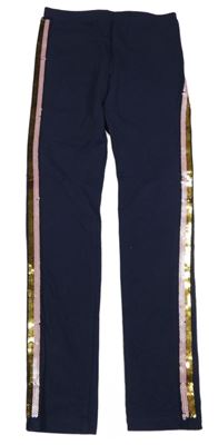 Tmavomodré tregíny s flitrami kids