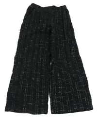 Čierno-biele teplákové nohavice Y.F.K.