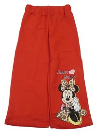 Červené tepláky s Minnie 