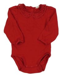 Červené body s límečkem H&M