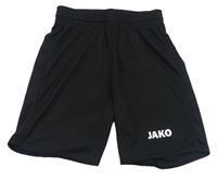 Čierne športové kraťasy s logom Jako