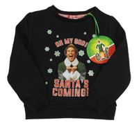 Nové - Čierna mikina s Elfem