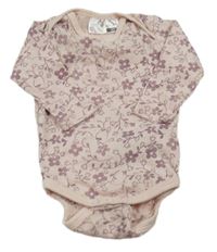 Svetloružové kvetované body Ergee